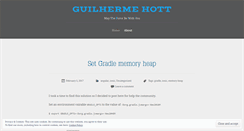Desktop Screenshot of guilhermehott.com